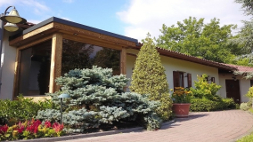 szauna és kert összhang