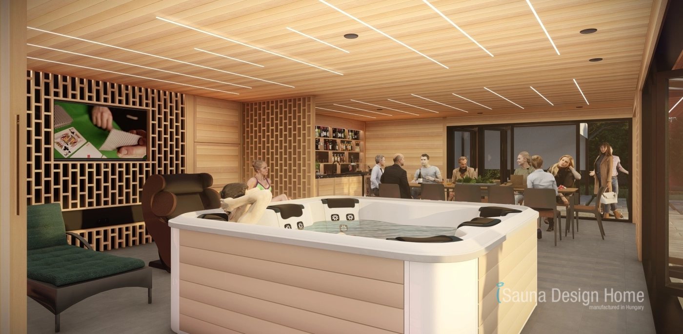 Otthoni wellness építés