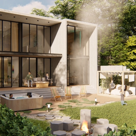 Egyedi faárnyékolók, fa designelemek