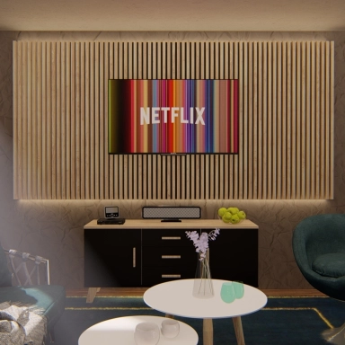 Beltéri fa falburkolatok