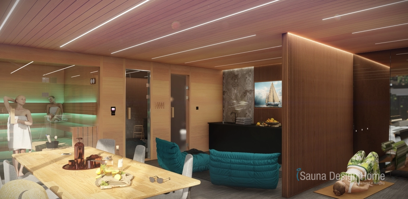 Komfort szaunaház gyártás