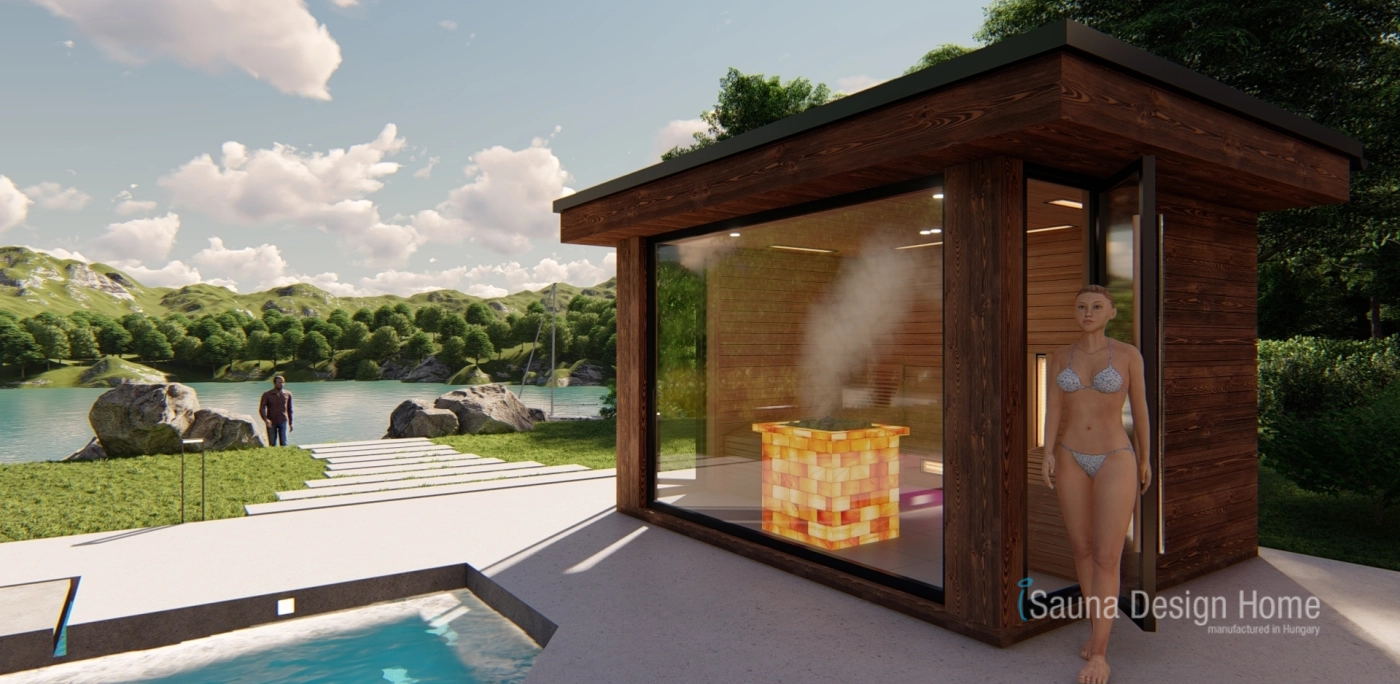 Kerti szaunaház építés